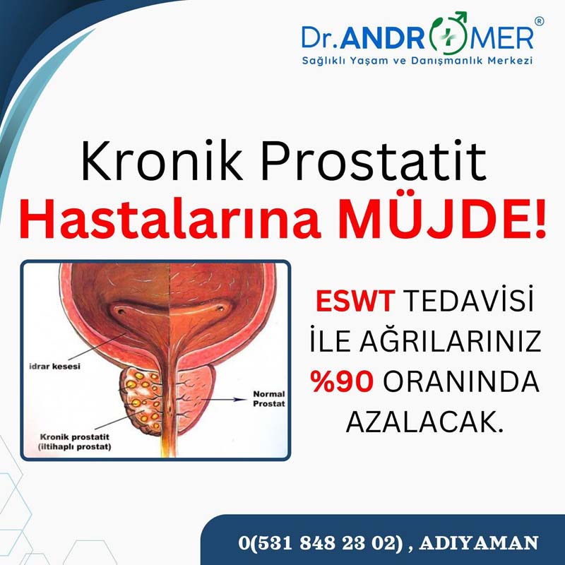 Adıyaman Kronik Prostatit Tedavisi
